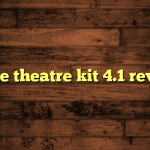 home theatre kit 4.1 review