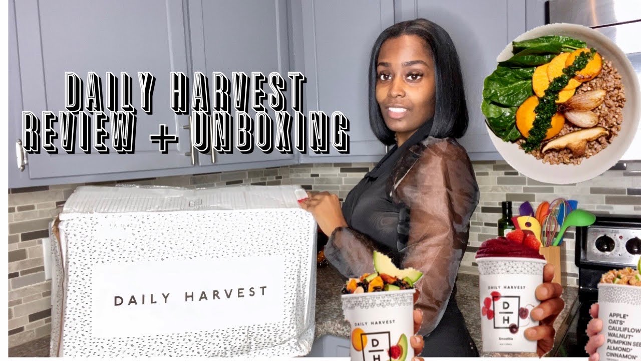 EASY HEALTHY WEIGHT LOSS MEALS | DAILY HARVEST HONEST REVIEW - YouTube
